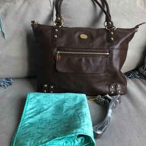 Nest Hudson Diaper Bag w matching changing pad